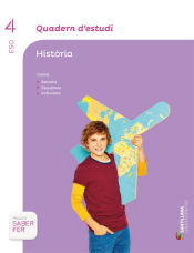 Portada de QUADERN D'ESTUDI HISTORIA 4 ESO SABER FER