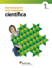 Portada de QUADERN DESENVOLUPAMENT DE LA COMPETÈNCIA CIENTÍFICA 1 ESO