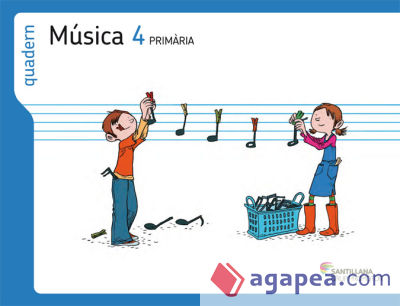 QUADERN MÚSICA 4 PRIMÀRIA ELS CAMINS DEL SABER