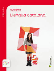 Portada de Saber Fer, Quadern 9, Llengua, 3 Primaria, 3 Trimestre