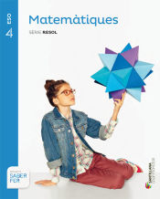 Portada de Saber Fer, Resol, Matemàtiques, 4 ESO