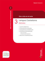 Portada de Saber hacer, Lengua Castellana, 3 Primaria, 3º Trimestre