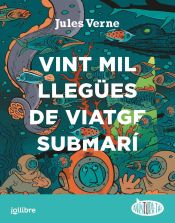 Portada de Veinte mil leguas de viaje submarino catalán