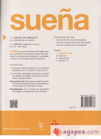 Nuevo Sueña 1 (A1-A2) Cuaderno De Ejercicios