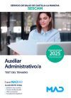 Grupo Auxiliar de la Funci&oacute;n Administrativa. Test. Servicio de Salud de Castilla-La Mancha (SESCAM)