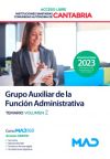 Grupo Auxiliar de la Función Administrativa (acceso libre). Temario volumen 2. Instituciones Sanitarias de la Comunidad Autónoma de Cantabria