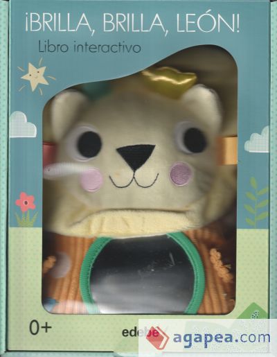 ¡Brilla, brilla, león! Libro interactivo para bebés