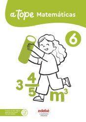 Portada de A tope Matemáticas 6