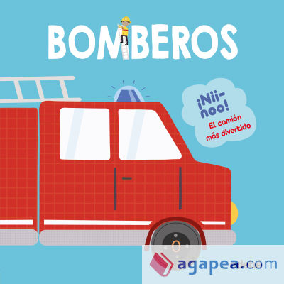 BOMBEROS (LIBRO MÁS CAMIÓN DE BOMBEROS DE MADERA)