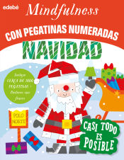 Portada de MINDFULNESS CON PEGATINAS NUMERADAS: NAVIDAD