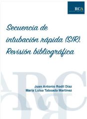 Portada de Secuencia de intubación rápida (SIR). Revisión bibliográfica