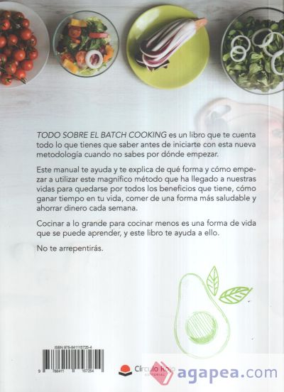 Todo sobre el batch cooking