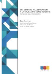 Portada de DEL DERECHO A LA EDUCACIÓN A LA EDUCACIÓN COMO DERECHO