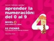 Portada de Aprender la numeración: del 0 al 9. Nivel 4