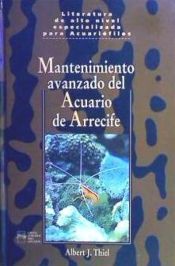 Portada de Mantenimiento avanzado del acuario de arrecife