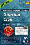 Guardia Civil. Escala de Cabos y Guardias. Batería de test por materias y problemas