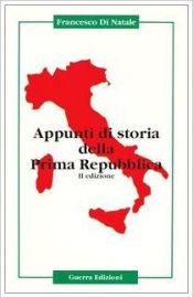 Portada de Appunti di storia della Prima Repubblica