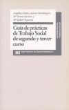 Gu&iacute;a de pr&aacute;cticas de trabajo social de segundo y tercer curso