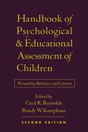 Portada de Handbook of Psychological and Educational Assessment of Children