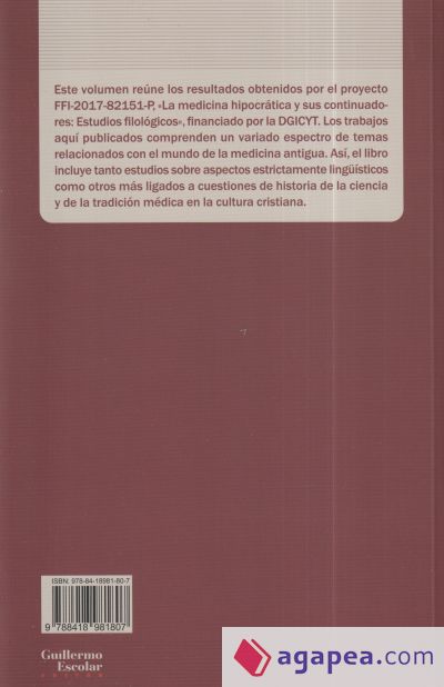 El Corpus Hippocraticum y su recepción: Estudios interdisciplinares