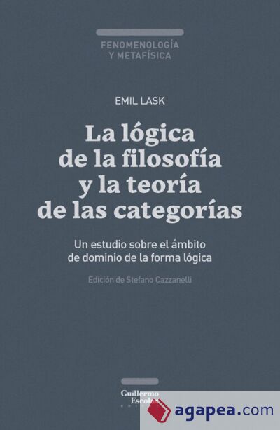 La lógica de la filosofía y la teoría de las categorías La lógica de la filosofía y la teoría de las categorías