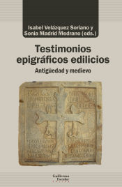 Portada de Testimonios epigráficos edilicios