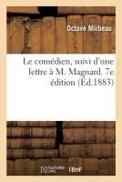 Portada de Le comédien, suivi d'une lettre à M. Magnard. 7e édition