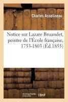 Portada de Notice sur Lazare Bruandet, peintre de l'École française, 1753-1803