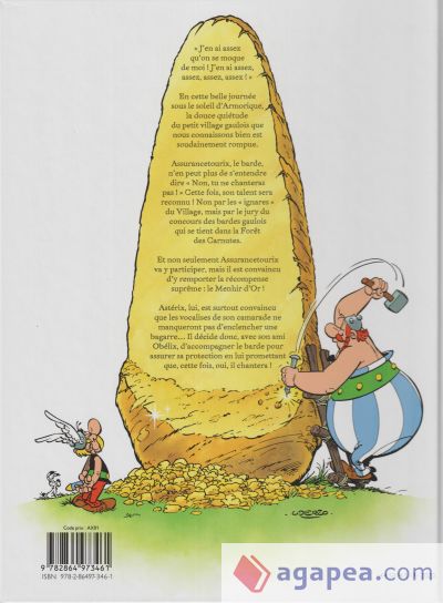 ASTERIX LE MENHIR D'OR