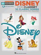 Portada de Disney: Clarinet Easy Instrumental Play-Along Book with Online Audio Tracks