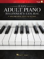 Portada de Easy Adult Piano Beginner's Course - Updated Edition: A Step-By-Step Learning System