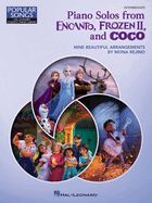 Portada de Piano Solos from Encanto, Frozen II, and Coco: Nine Beautiful Intermediate Arrangements by Mona Rejino - Hal Leonard Student Piano Library Popular Son