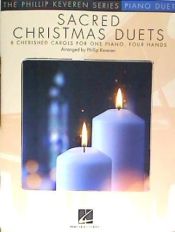 Portada de Sacred Christmas Duets: The Phillip Keveren Series for 1 Piano, 4 Hands