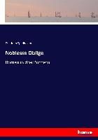 Portada de Noblesse Oblige: Roman in drei Büchern