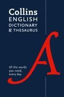 Portada de Collins English Dictionary and Thesaurus Paperback Edition: All-In-One Support for Everyday Use