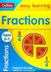 Portada de Collins Easy Learning Age 5-7 -- Fractions Ages 5-7: New