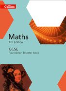 Portada de Collins Gcse Maths -- Aqa Foundation Booster Workbook: Targetting Grades 4/5