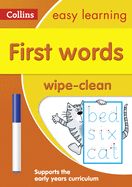 Portada de First Words: Wipe-Clean Activity Book