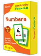 Portada de Numbers Flashcards: 52 Cards