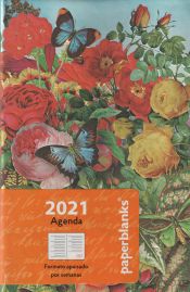 Portada de Agenda 2021 Jardín de mariposas. Mini, apaisado 12 meses