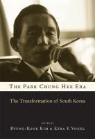 Portada de The Park Chung Hee Era: The Transformation of South Korea