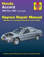 Portada de Honda Accord, 1994-1997