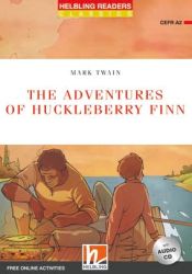 Portada de The Adventures of Huckleberry Finn+CD