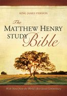 Portada de Matthew Henry Study Bible Black Bonded
