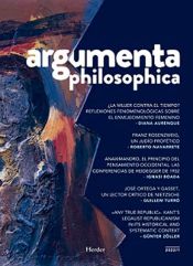 Portada de ARGUMENTA PHILOSOPHICA 2022;1