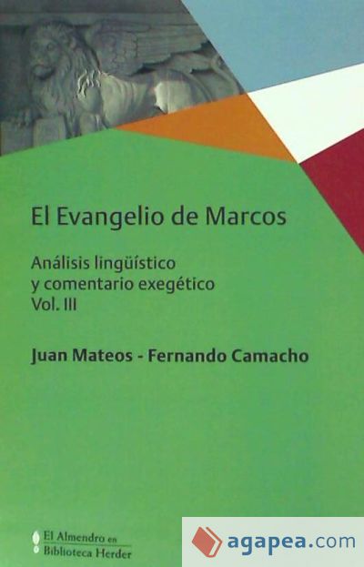 EVANGELIO DE MARCOS, EL VOL. III