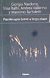 Portada de PSICOTERAPIA BREVE A LARGO PLAZO