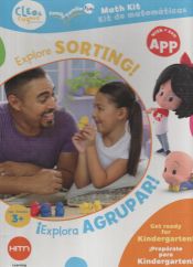 Portada de Cleo & Cuquin Family Fun! Sorting Math Kit and App: Spanish/English, Bilingual Education, Preschool Ages 3-5, Kindergarten Readiness, Learn Sorting wi