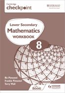 Portada de Cambridge Checkpoint Lower Secondary Mathematics Workbook 8