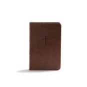 Portada de KJV Compact Bible, Brown Leathertouch, Value Edition
